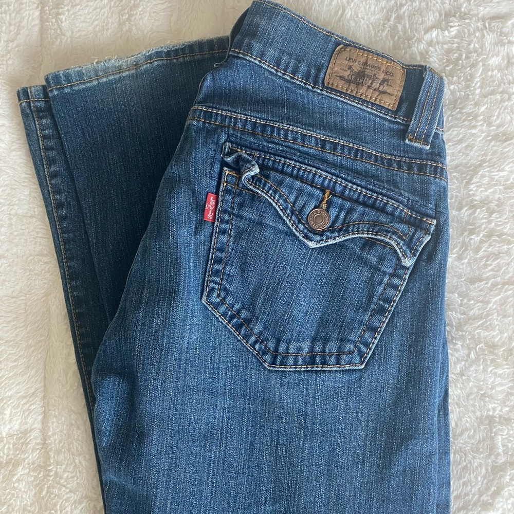 Vintage Levi’s low rise bootcut jeans